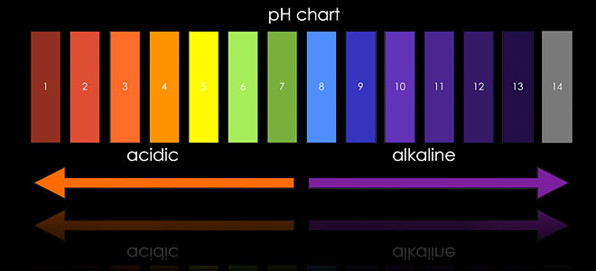 pH chart